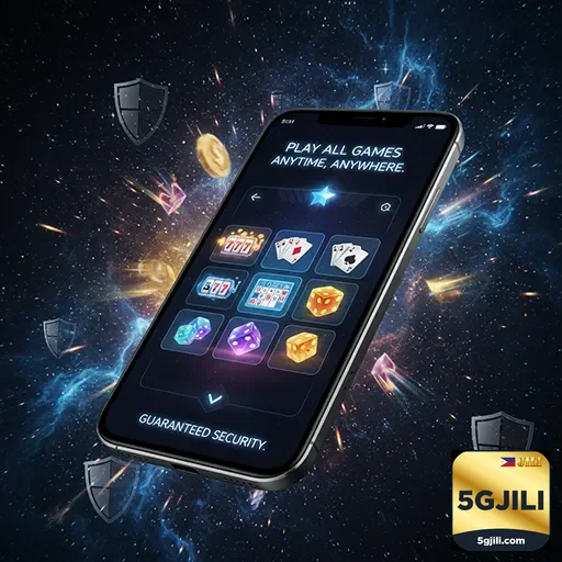Mobile player enjoying 5gjili casino gaming offers