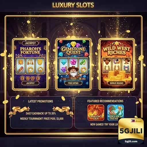 5gjili luxury slots promotions
